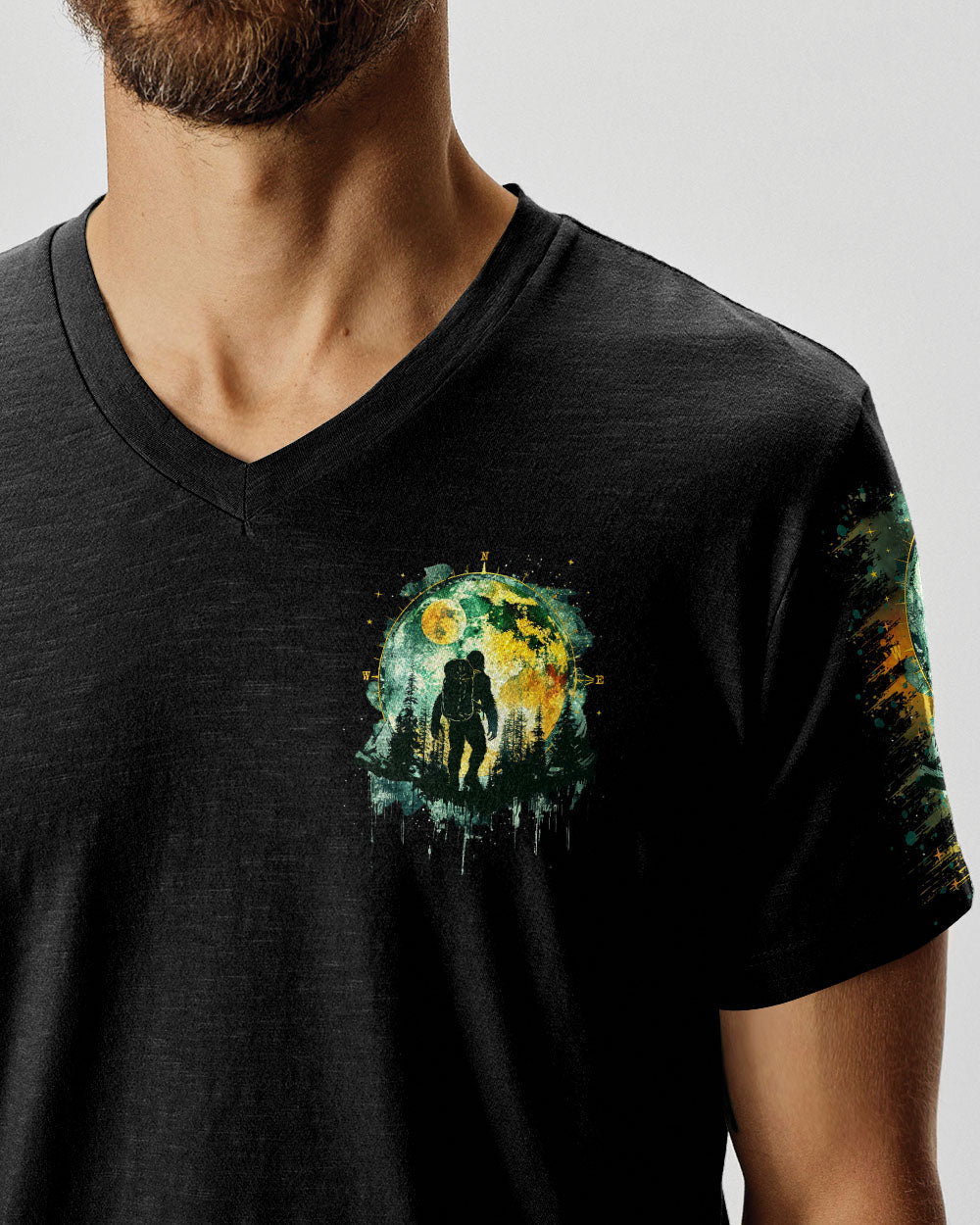 NOT ALL WHO WANDER ARE LOST  BIGFOOT ALL OVER PRINT - TLTR1002252