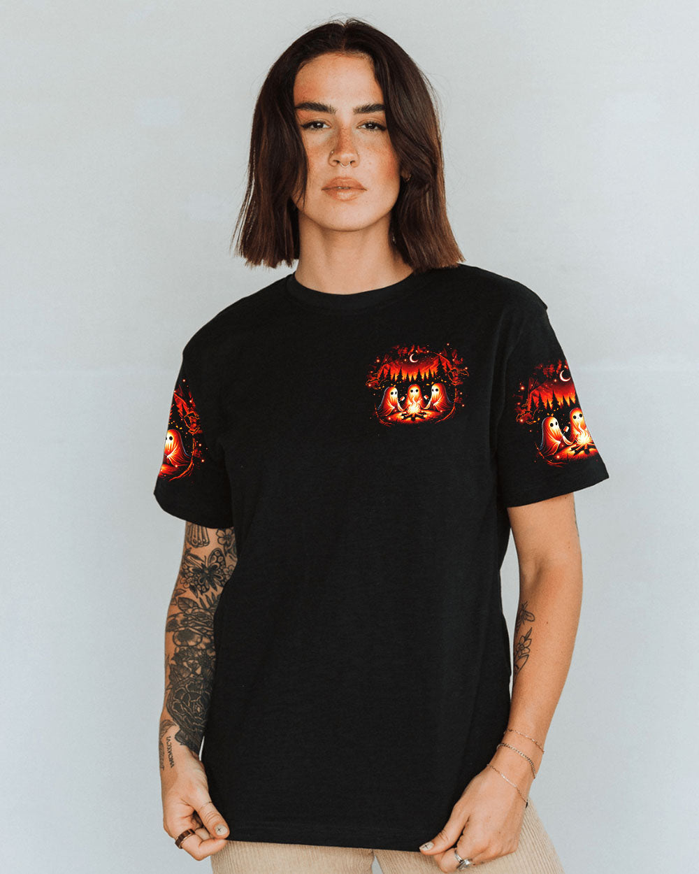 LET'S GET TOASTED BOOS HALLOWEEN ALL OVER PRINT - TLTR1009245