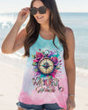 WANDER WOMAN FLORAL COMPASS ALL OVER PRINT  - TLTR1303253