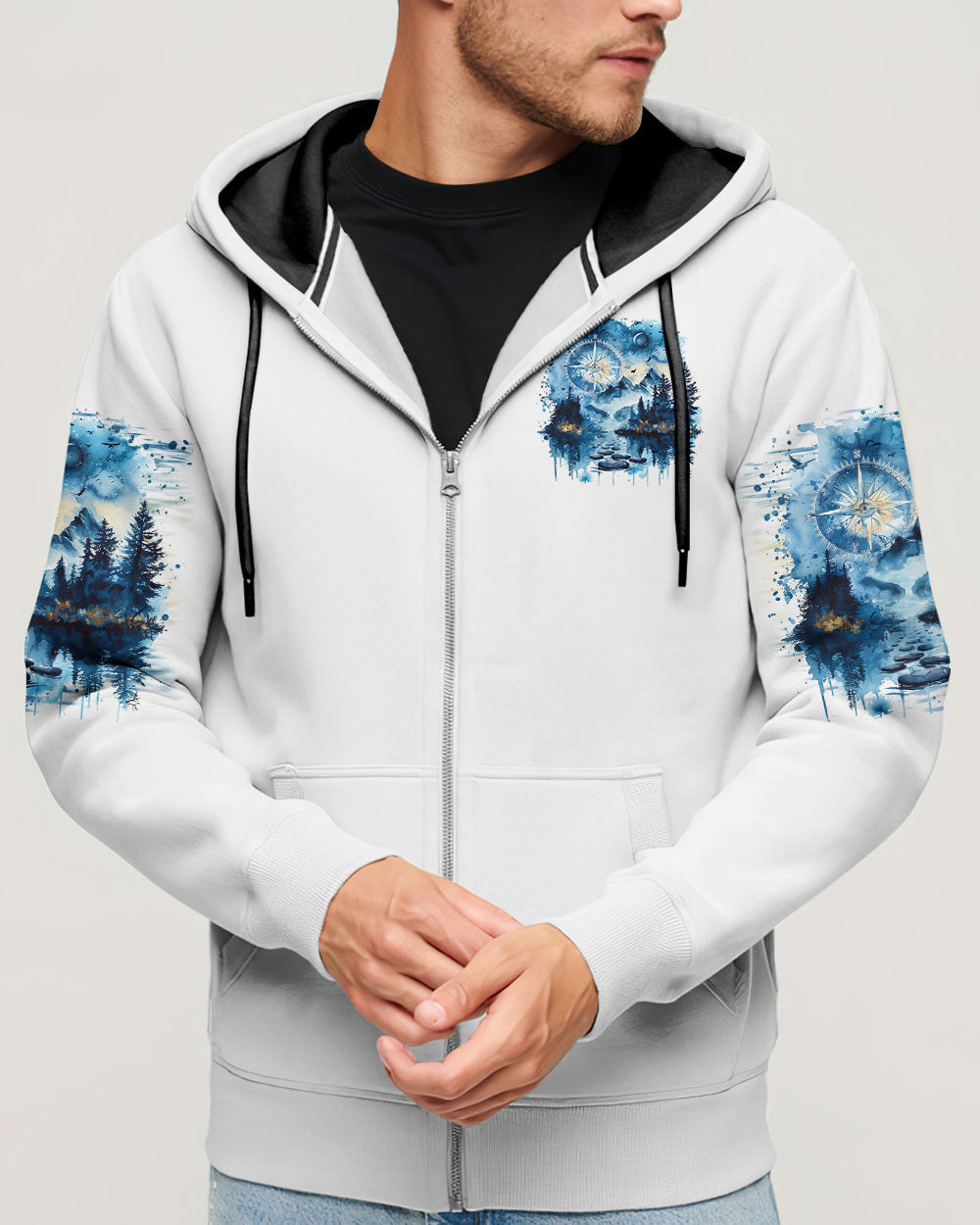 BORN TO EXPLORE DESTINED TO BE WILD ALL OVER PRINT - TLTR1410244