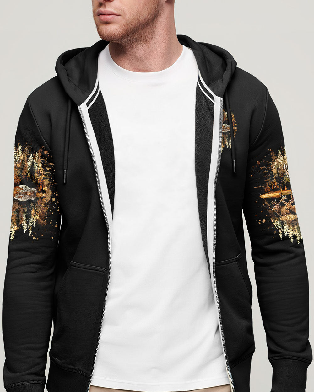 THE CLOSER I GET TO NATURE DEER HUNTING ALL OVER PRINT -  TLTR1511242