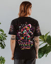 WANDER WOMAN FLORAL BIGFOOT ALL OVER PRINT  - TLTR1703254