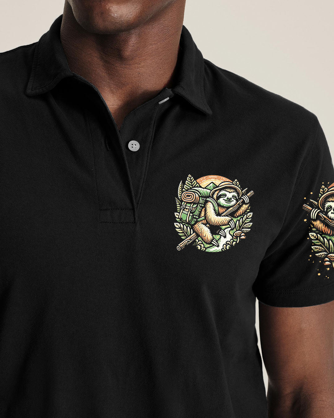 SLOTH HIKING TEAM ALL OVER PRINT - TLTR1809251