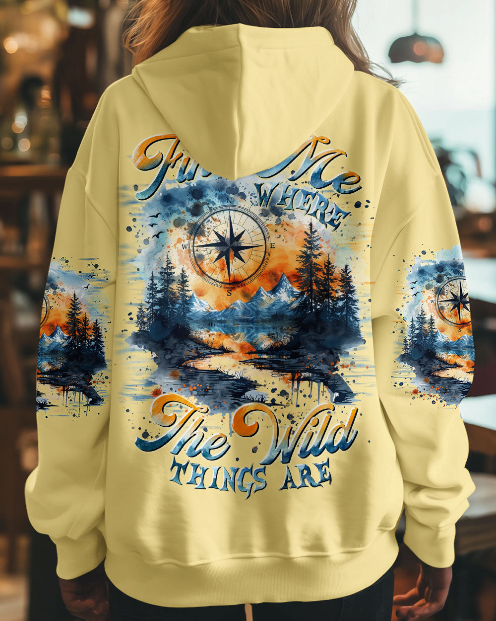 FIND ME WHERE THE WILD THINGS ARE ALL OVER PRINT  - TLTR1810243