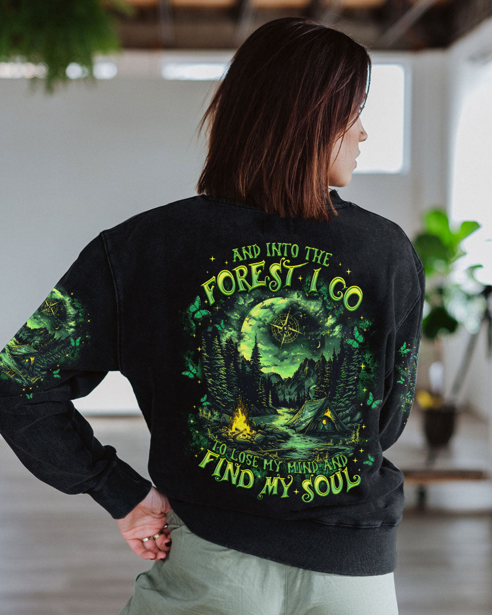 AND INTO THE FOREST I GO ALL OVER PRINT  - TLTR2003251