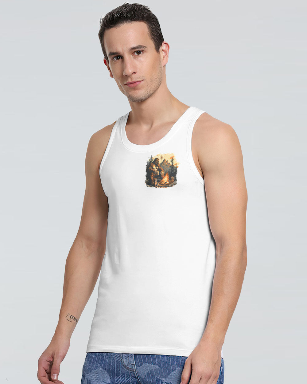 NOT ALL WHO WANDER ARE LOST BIGFOOT ALL OVER PRINT - TLTR2011243
