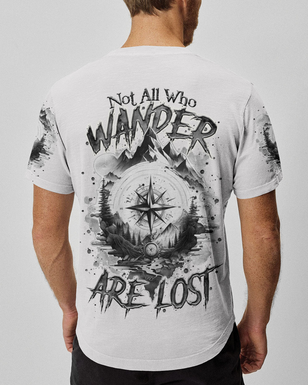NOT ALL WHO WANDER ARE LOST COMPASS ALL OVER PRINT - TLTR2103252