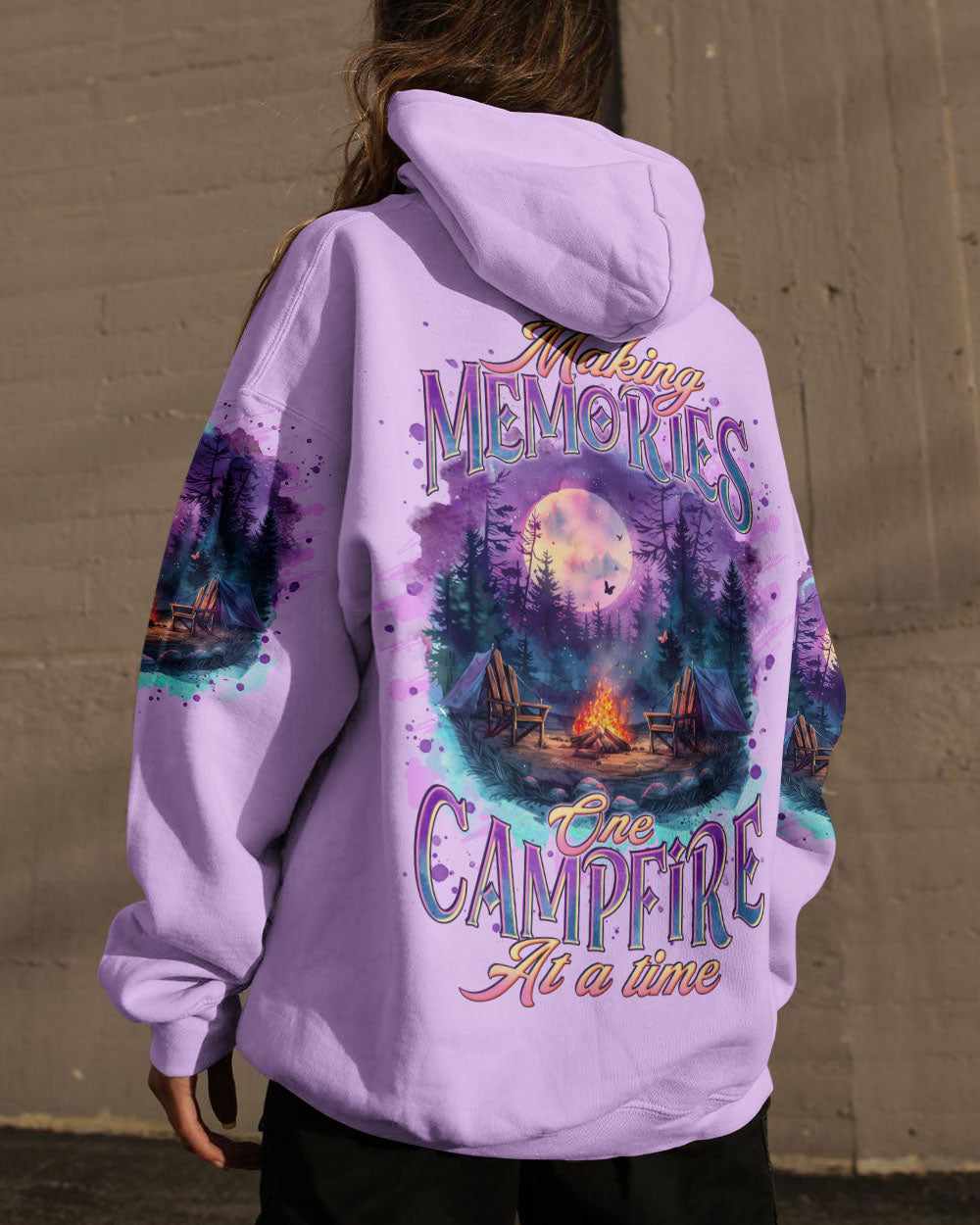 MAKING MEMORIES ONE CAMPFIRE AT A TIME ALL OVER PRINT - TLTR2109242