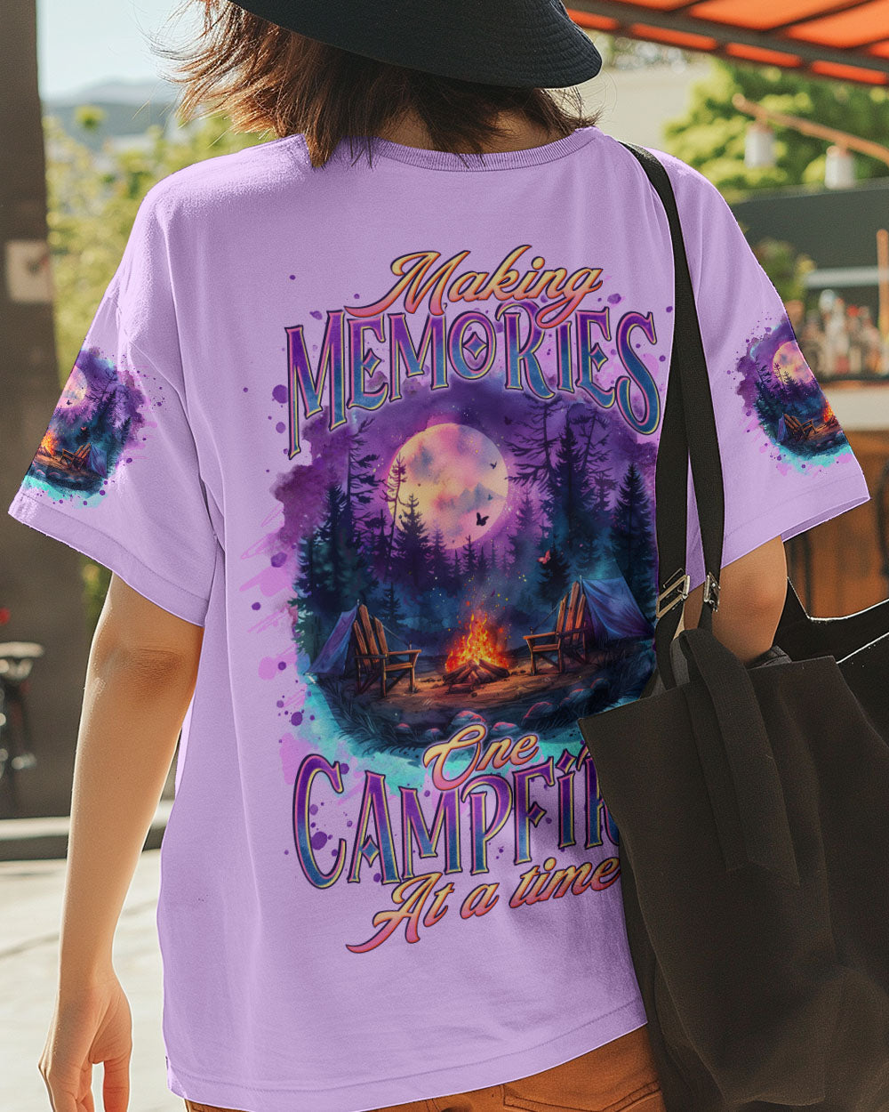 MAKING MEMORIES ONE CAMPFIRE AT A TIME ALL OVER PRINT - TLTR2109242
