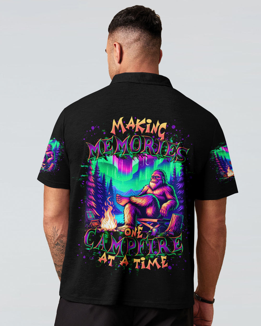 MAKING MEMORIES ONE CAMPFIRE AT A TIME BIGFOOT  ALL OVER PRINT - TLTR2111244