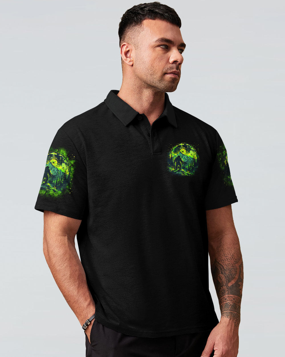 AND INTO THE FOREST I GO BIGFOOT ALL OVER PRINT  - TLTR2203252