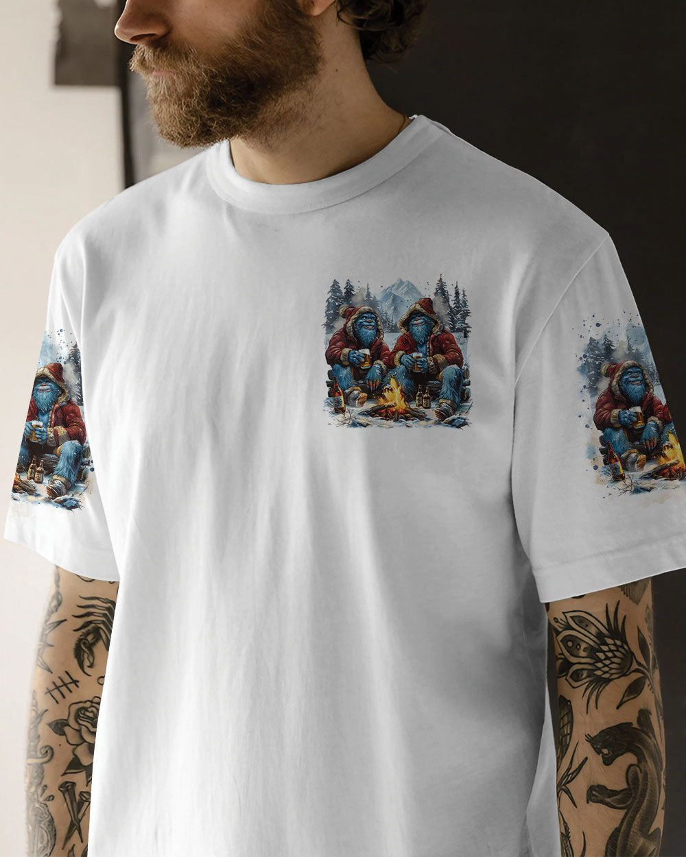 GOOD TIMES CRAZY FRIEND BIGFOOT ALL OVER PRINT -  TLTR2210242
