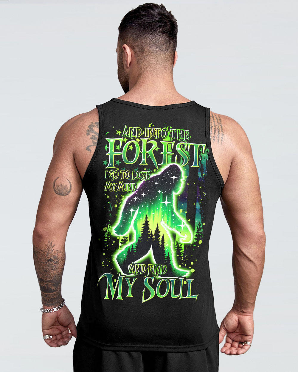 AND INTO THE FOREST I GO BIGFOOT ALL OVER PRINT - TLTR2211242
