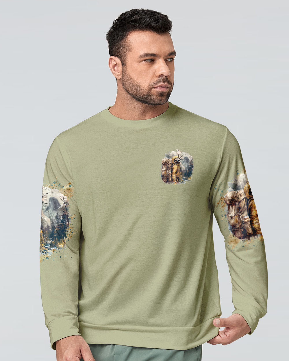 THE CLOSER I GET TO NATURE SLOTH ALL OVER PRINT - TLTR2307245