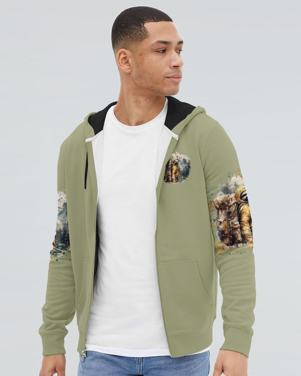 THE CLOSER I GET TO NATURE SLOTH ALL OVER PRINT - TLTR2307245