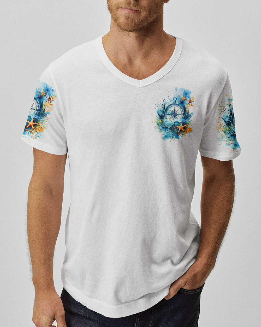 NOT ALL WHO WANDER ARE LOST COMPASS ALL OVER PRINT - TLTR2308242