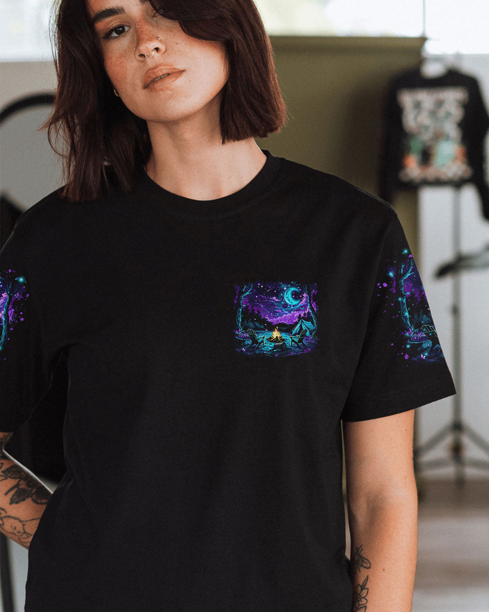 MAKING MEMORIES ONE CAMPFIRE AT A TIME ALL OVER PRINT - TLTR2309242