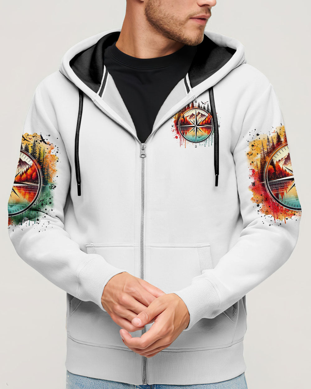 NOT ALL WHO WANDER ARE LOST COMPASS ALL OVER PRINT - TLTR2412241