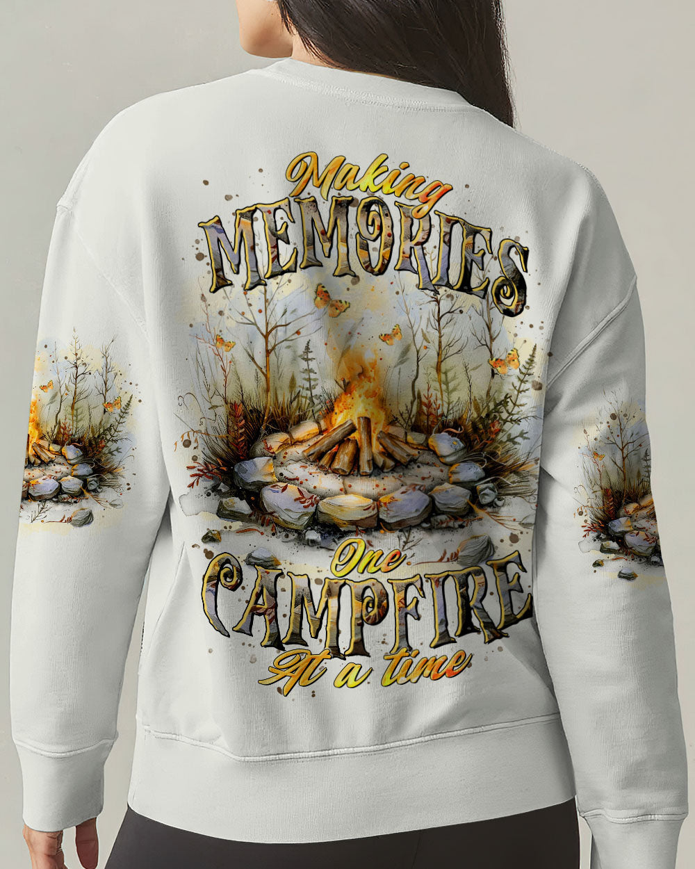 MAKING MEMORIES ONE CAMPFIRE AT A TIME ALL OVER PRINT - TLTR2509244