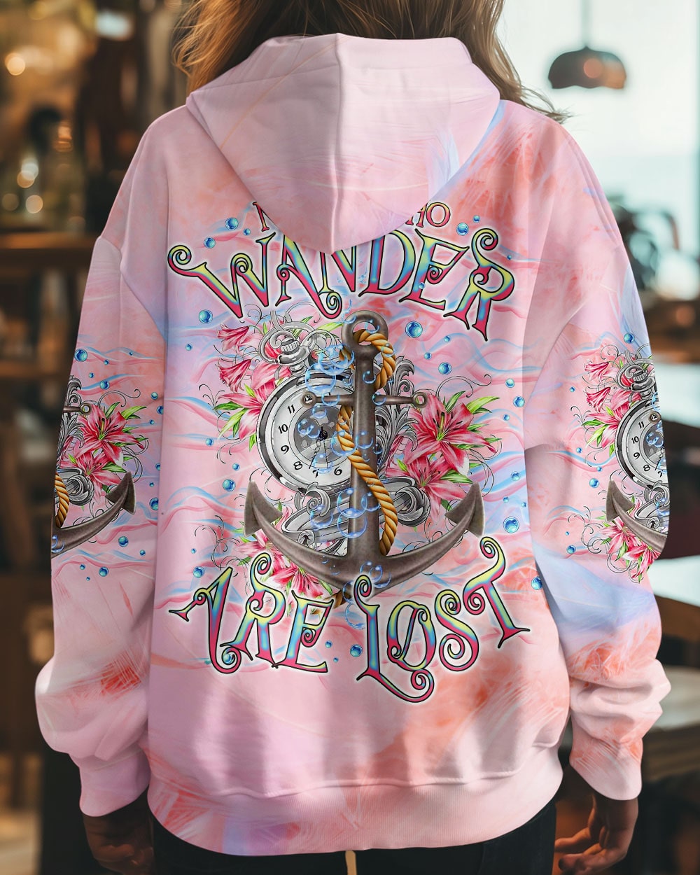 NOT ALL WHO WANDER ARE LOST COMPASS ALL OVER PRINT - TLTR2803253