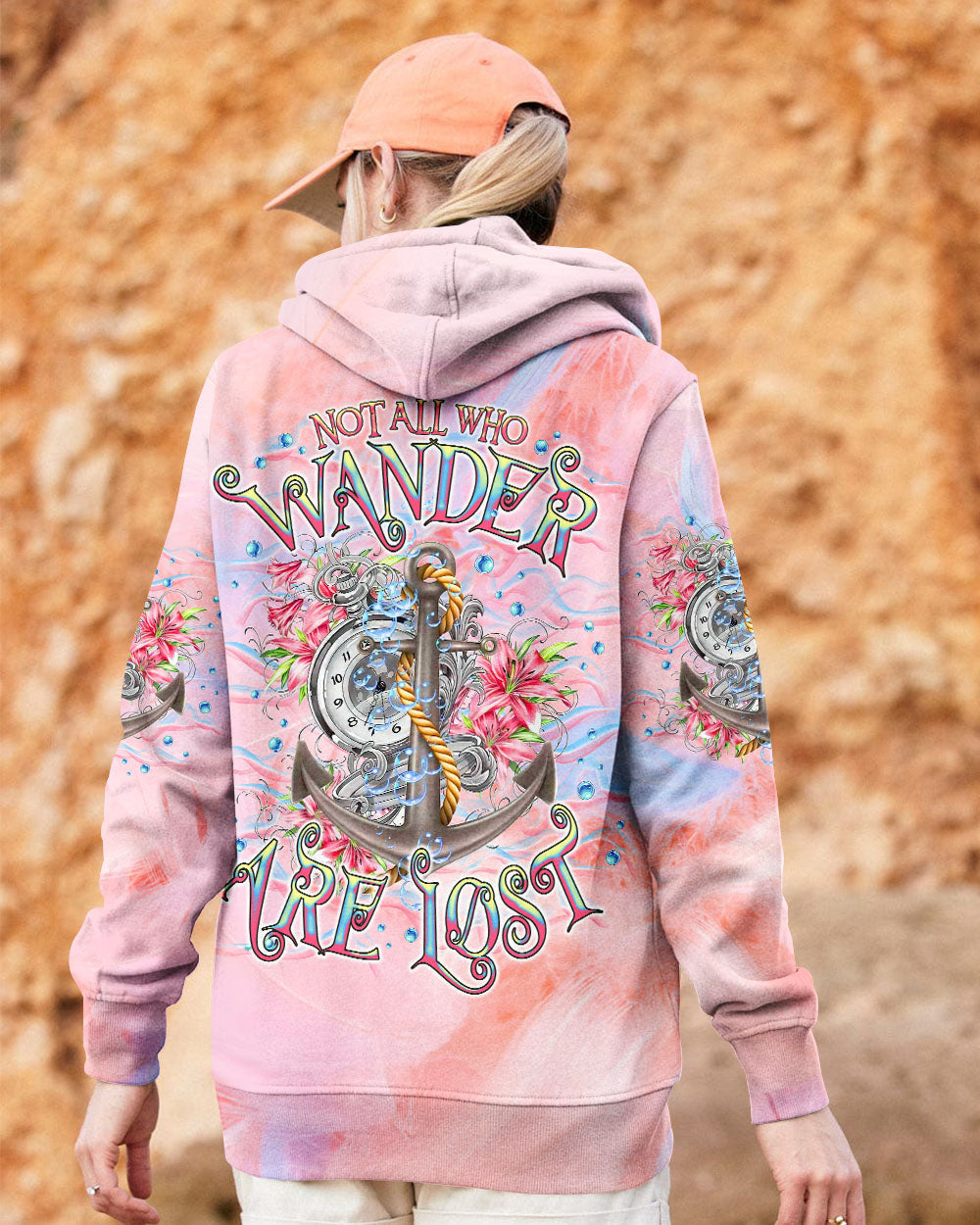 NOT ALL WHO WANDER ARE LOST COMPASS ALL OVER PRINT - TLTR2803253