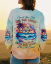SMELL THE SEA FEEL THE BREEZE COMPASS ALL OVER PRINT - TLTR2907242