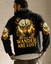 NOT ALL WHO WANDER ARE LOST DEER COMPASS ALL OVER PRINT - TLTR2908251