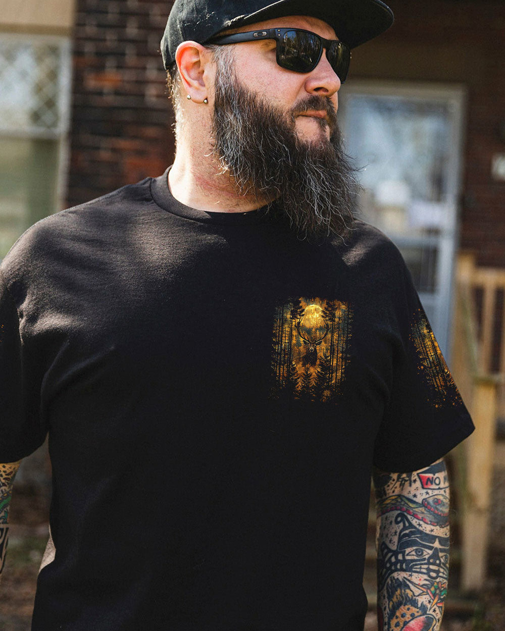 THE CLOSER I GET TO NATURE DEER HUNTING ALL OVER PRINT - TLTR3008244
