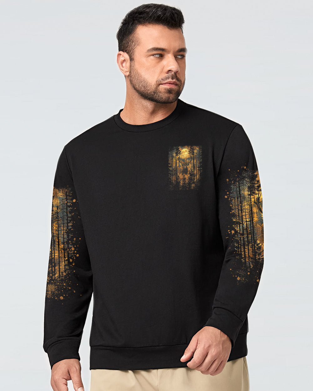 THE CLOSER I GET TO NATURE DEER HUNTING ALL OVER PRINT - TLTR3008244