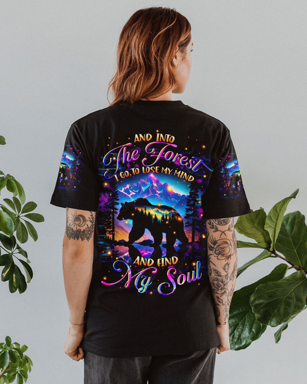 AND INTO THE FOREST I GO BEAR ALL OVER PRINT - TLTR3010245
