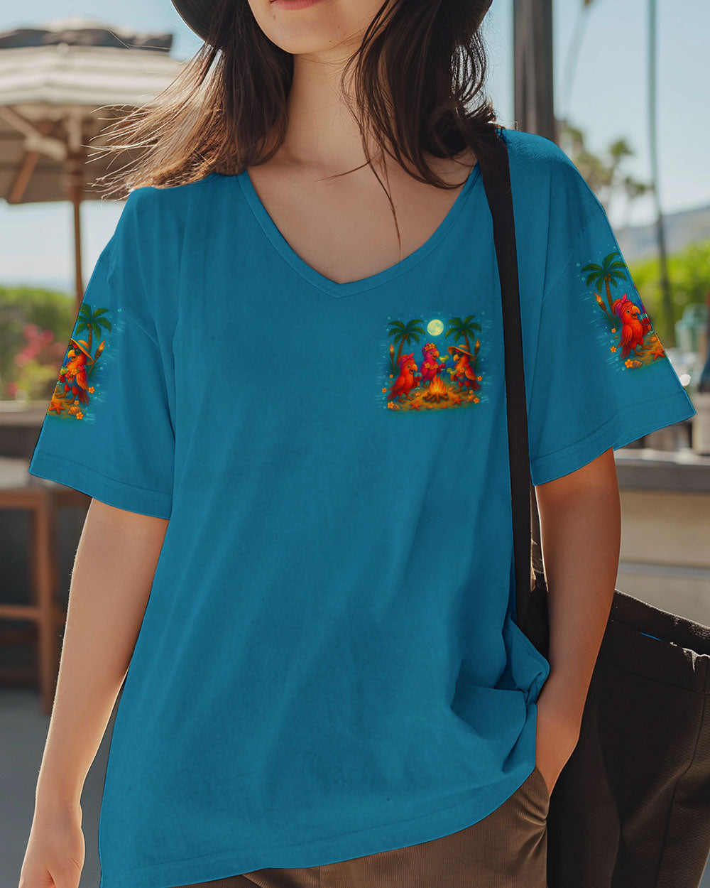 IF I'M DRUNK IT'S MY CAMPING FRIEND'S FAULT PARROT ALL OVER PRINT - TLTR3107253