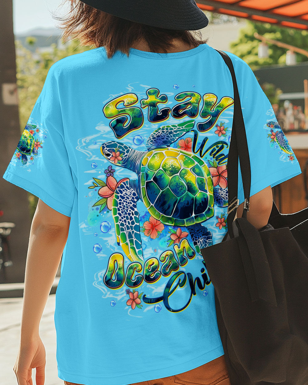 STAY WILD OCEAN CHILD TURTLE ALL OVER PRINT - TLTW0110253