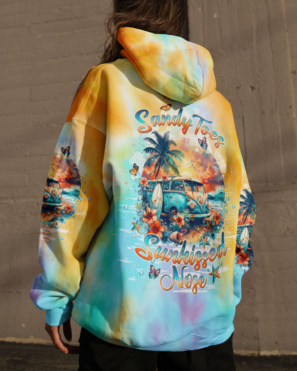 SANDY TOES SUNKISSED NOSE CAMPING BUS ALL OVER PRINT - TLTW0405246