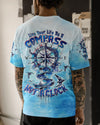 LIVE YOUR LIFE BY A COMPASS WAVES ALL OVER PRINT  - TLTW0503253