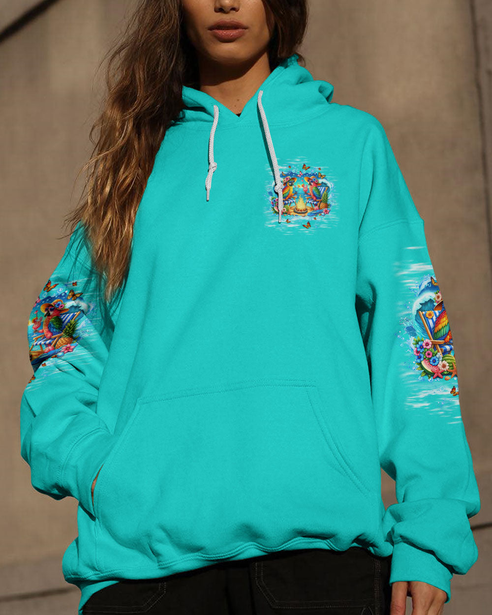 MAKING MEMORIES ONE CAMPFIRE AT A TIME PARROT ALL OVER PRINT - TLTW0606243