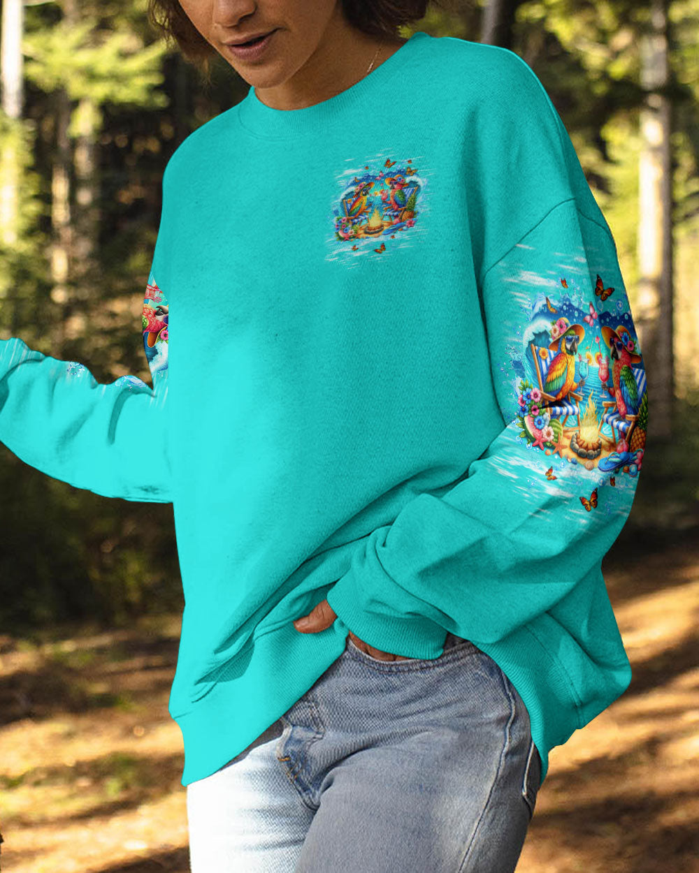 MAKING MEMORIES ONE CAMPFIRE AT A TIME PARROT ALL OVER PRINT - TLTW0606243