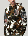 THE CLOSER I GET TO NATURE DEER CAMO ALL OVER PRINT - TYTM0811241