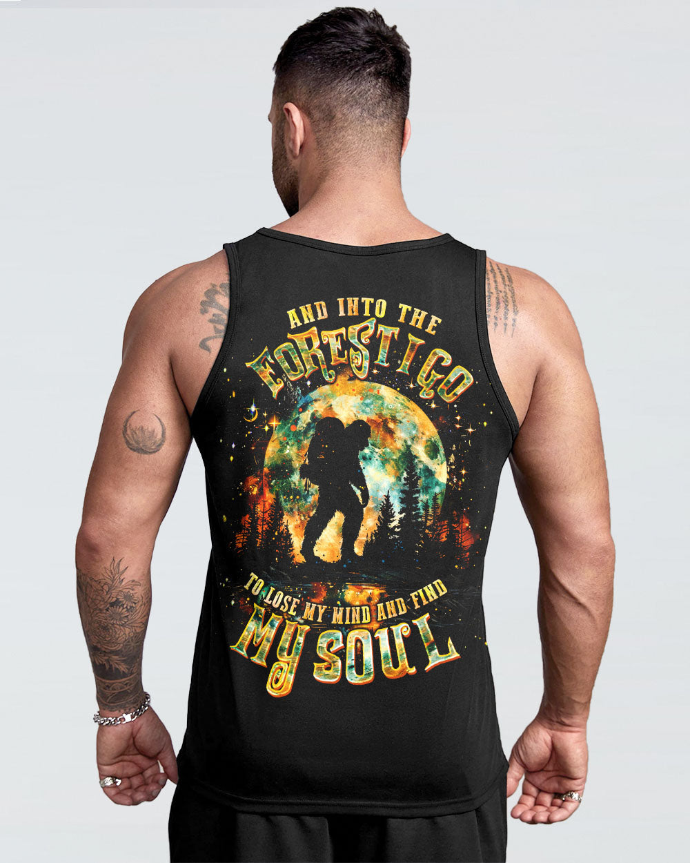 AND INTO THE FOREST I GO BIGFOOT ALL OVER PRINT - TLTW0801254