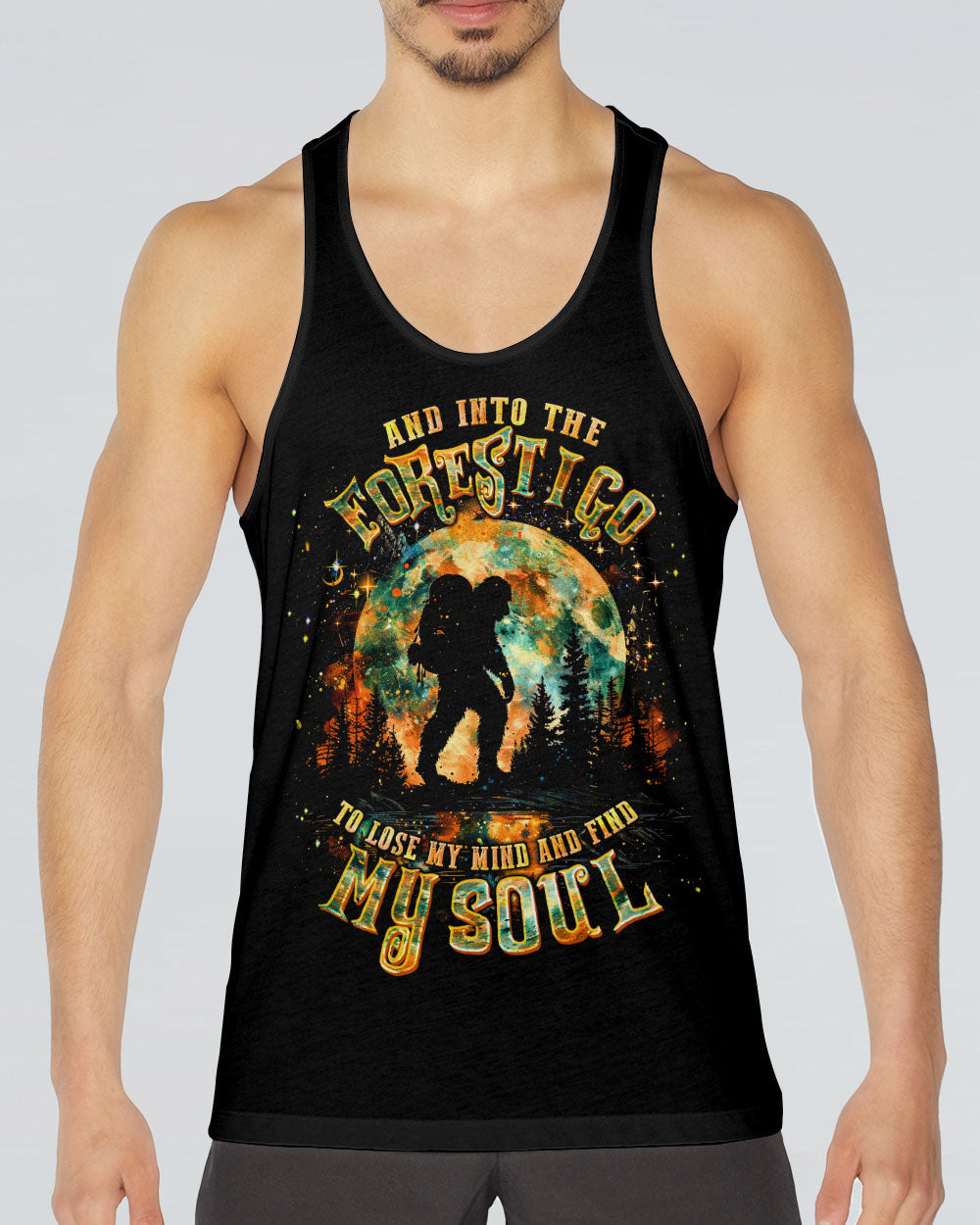 AND INTO THE FOREST I GO BIGFOOT ALL OVER PRINT - TLTW0801254