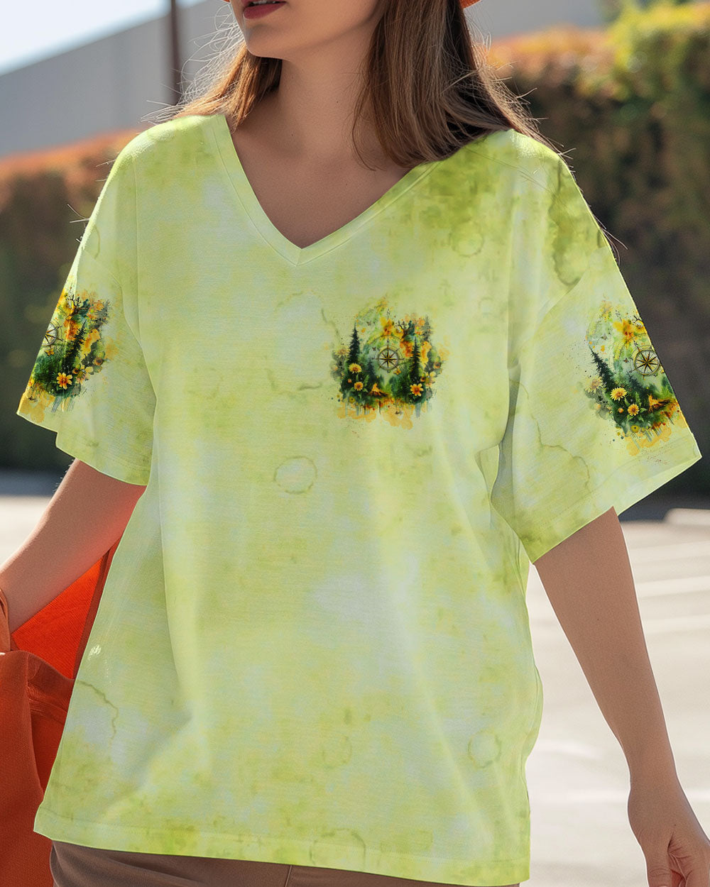 THE CLOSER I GET TO NATURE COMPASS ALL OVER PRINT - TLTW1008243