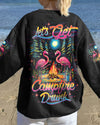 LET'S GET CAMPFIRE DRUNK FLAMINGO ALL OVER PRINT - TLTW1009252