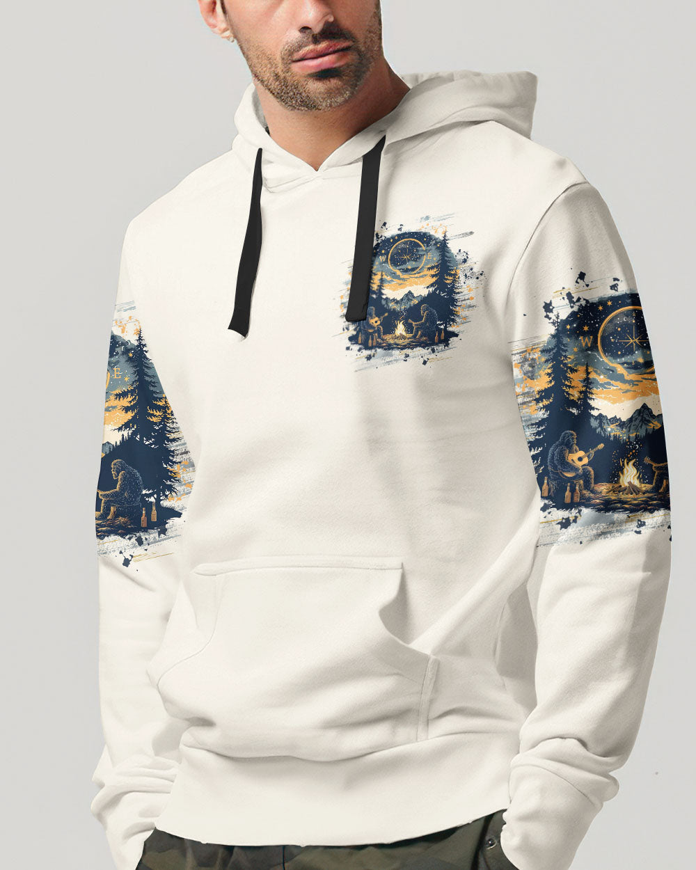 MAKING MEMORIES ONE CAMPFIRE AT A TIME BIGFOOT  ALL OVER PRINT - TLTW1012242