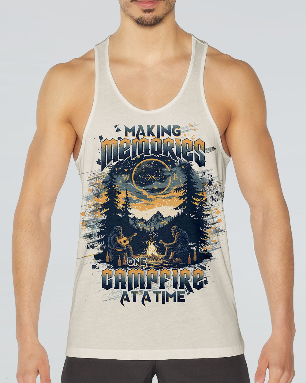MAKING MEMORIES ONE CAMPFIRE AT A TIME BIGFOOT  ALL OVER PRINT - TLTW1012242