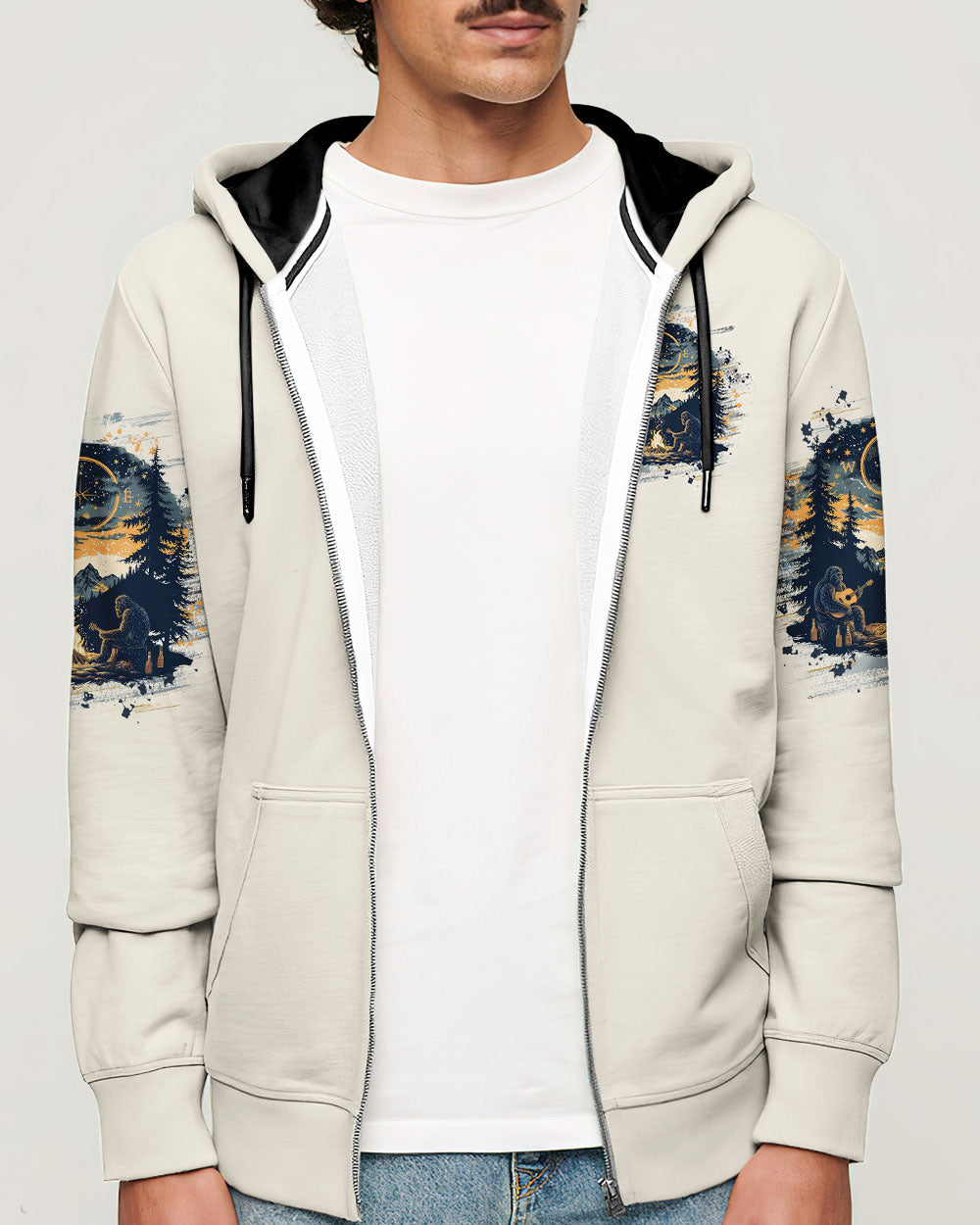  MAKING MEMORIES ONE CAMPFIRE AT A TIME BIGFOOT ALL OVER PRINT - TLTW1012242