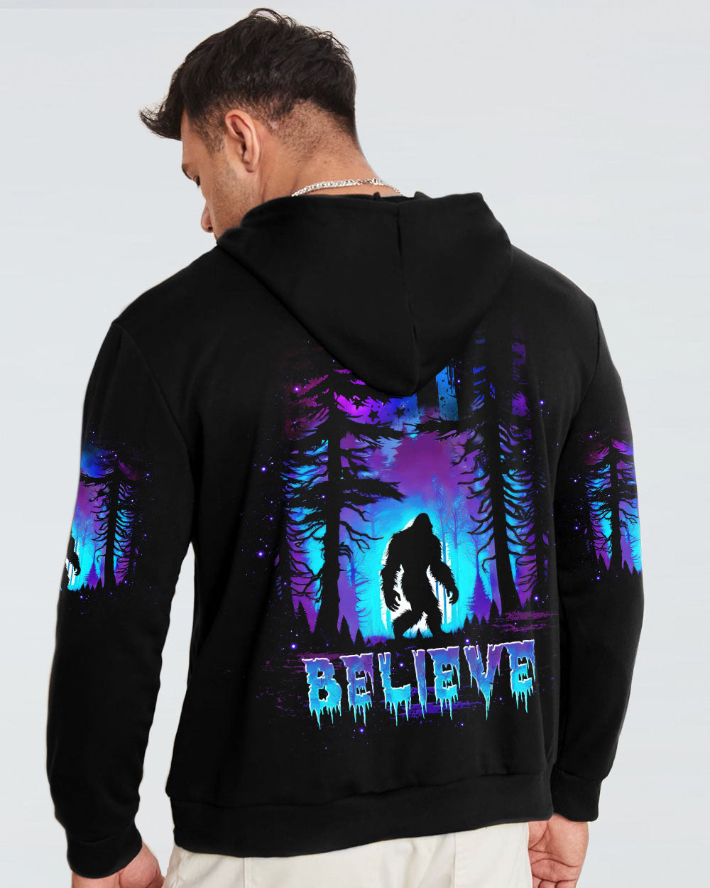  BELIEVE BIGFOOT ALL OVER PRINT - TLTW1111244