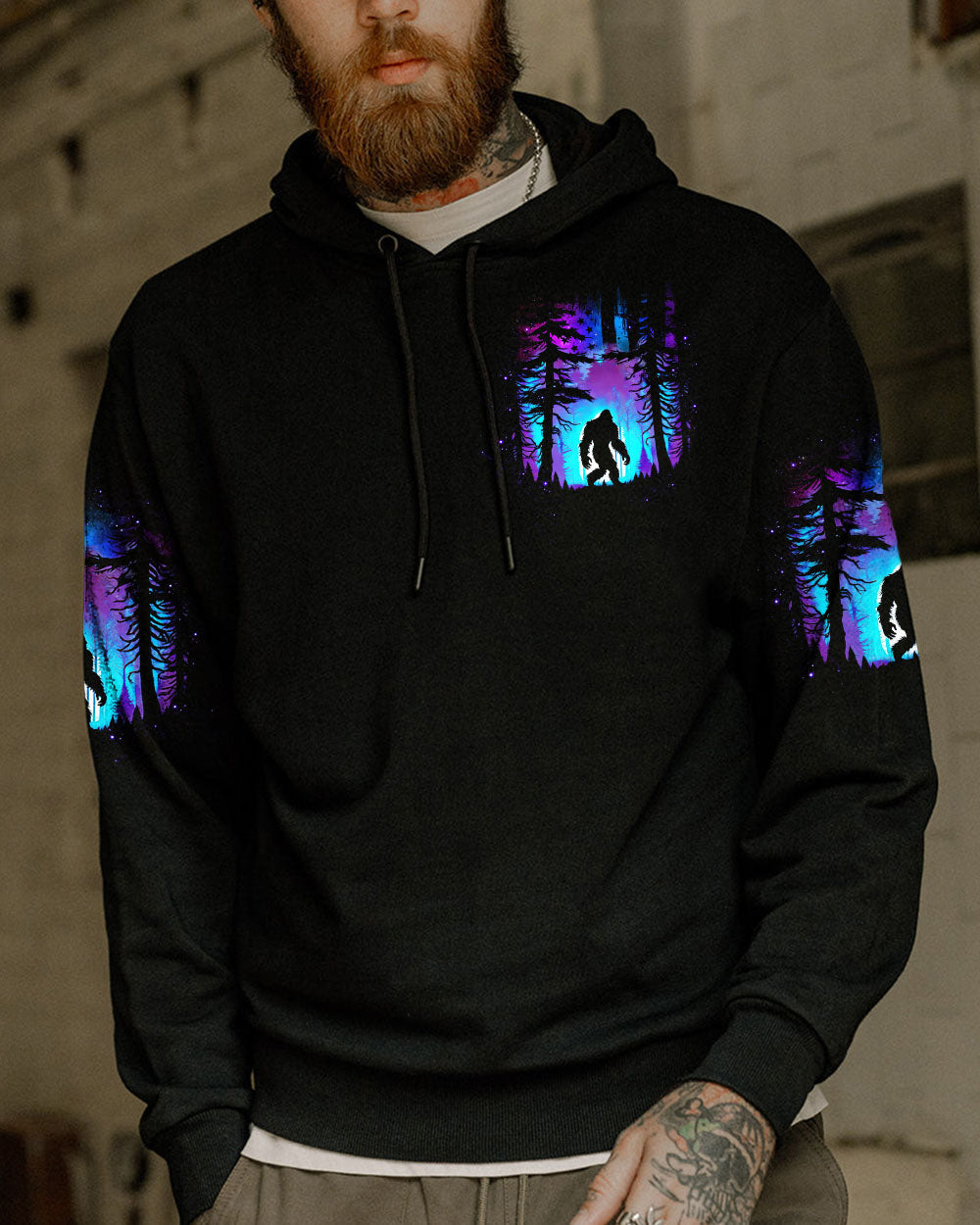  BELIEVE BIGFOOT ALL OVER PRINT - TLTW1111244