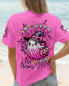 IN OCTOBER WE WEAR PINK BOO BREAST CANCER AWARENESS HALLOWEEN ALL OVER PRINT - TLTW1308251
