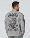 NOT ALL WHO WANDER ARE LOST ANCHOR COMPASS ALL OVER PRINT - TLTW1402252