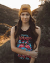 MAKING MEMORIES ONE CAMPFIRE AT A TIME FLAMINGO CHRISTMAS ALL OVER PRINT -  TLTW1410244
