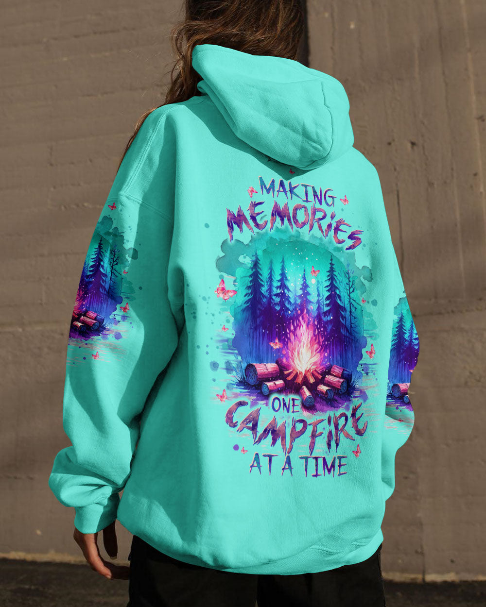 MAKING MEMORIES ONE CAMPFIRE AT A TIME ALL OVER PRINT - TLTW1505245